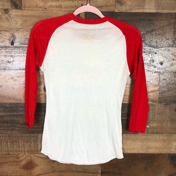 Pink Victoria’s Secret distressed‎ top - Picture 5 of 9